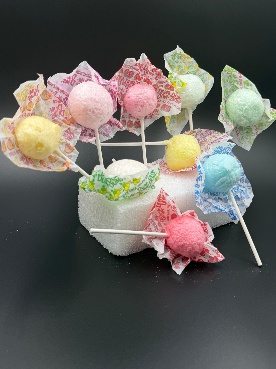 Freeze dried Dum Dums lollipops product photo
